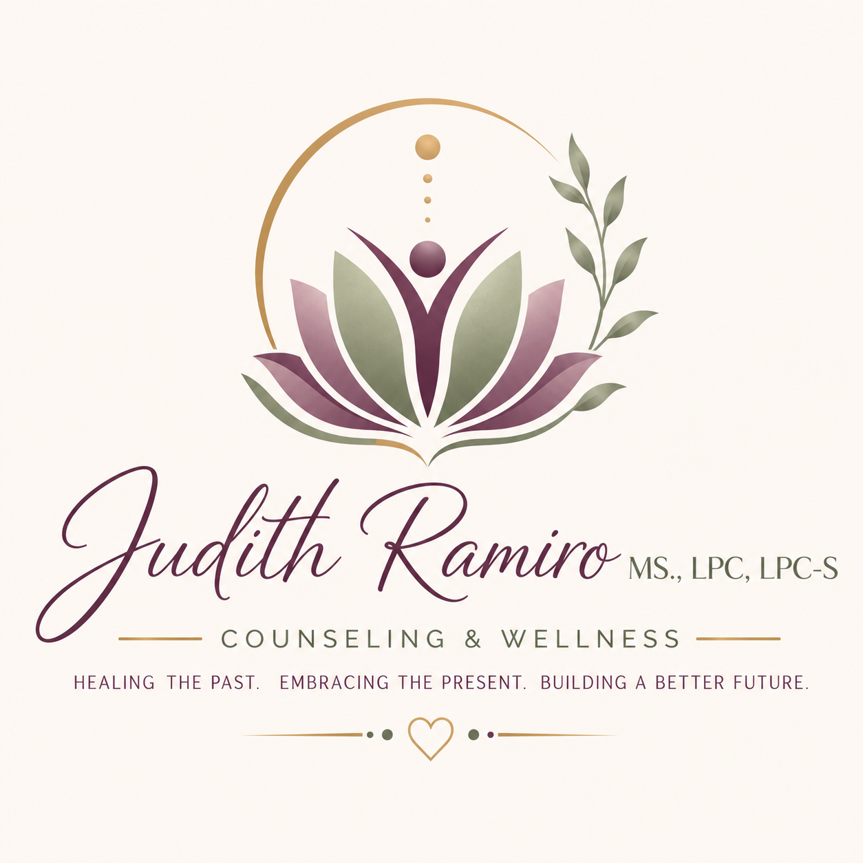 Coach & Wellness lotus logo